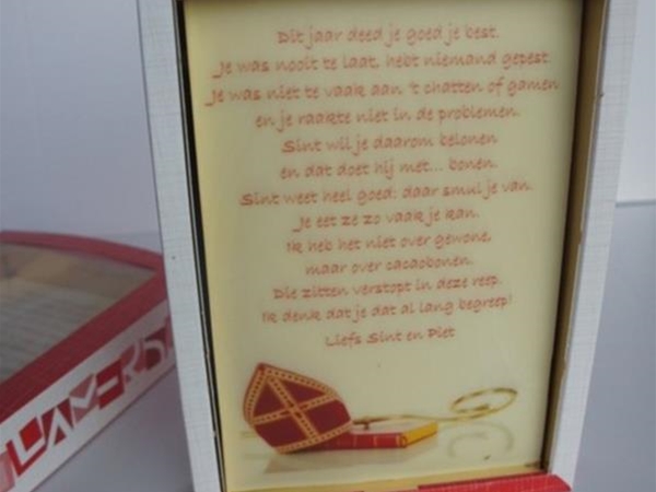 Maak je eigen gedicht op chocolade