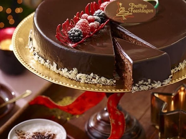 Chocolade mousse taartje 6 personen