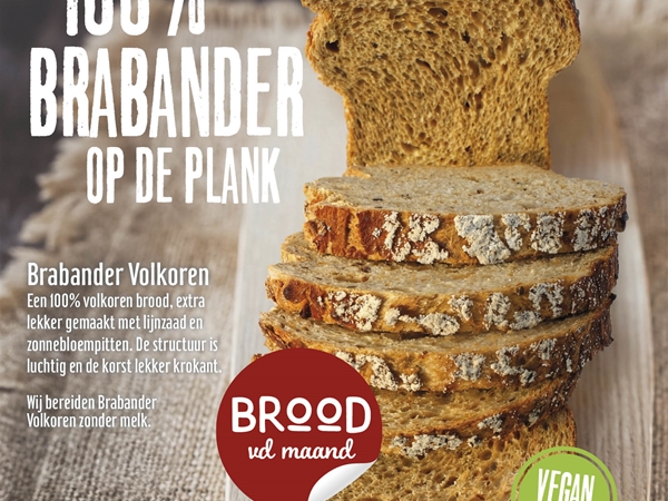 Maandbrood Februari Brabander Volkoren