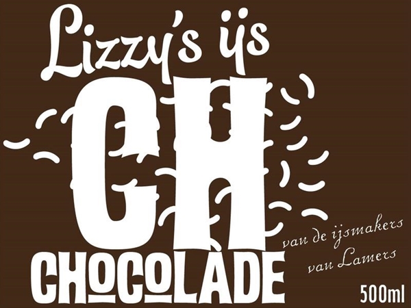 Lizzy's ijs beker Chocolade 500 ml